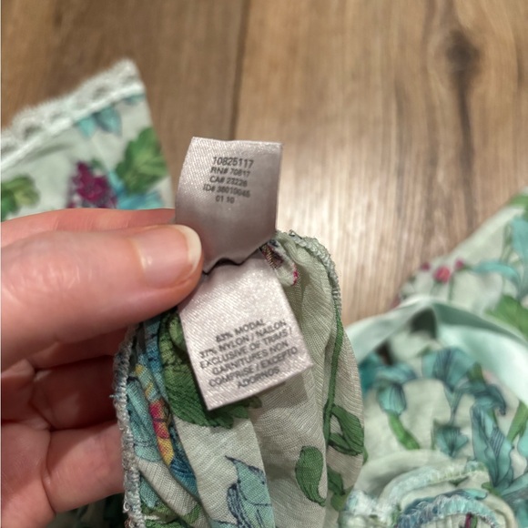 Victoria’s Secret Vintage Y2K 2010 Floral Lingerie Top/Dress 🦋🌿 - Picture 8 of 12